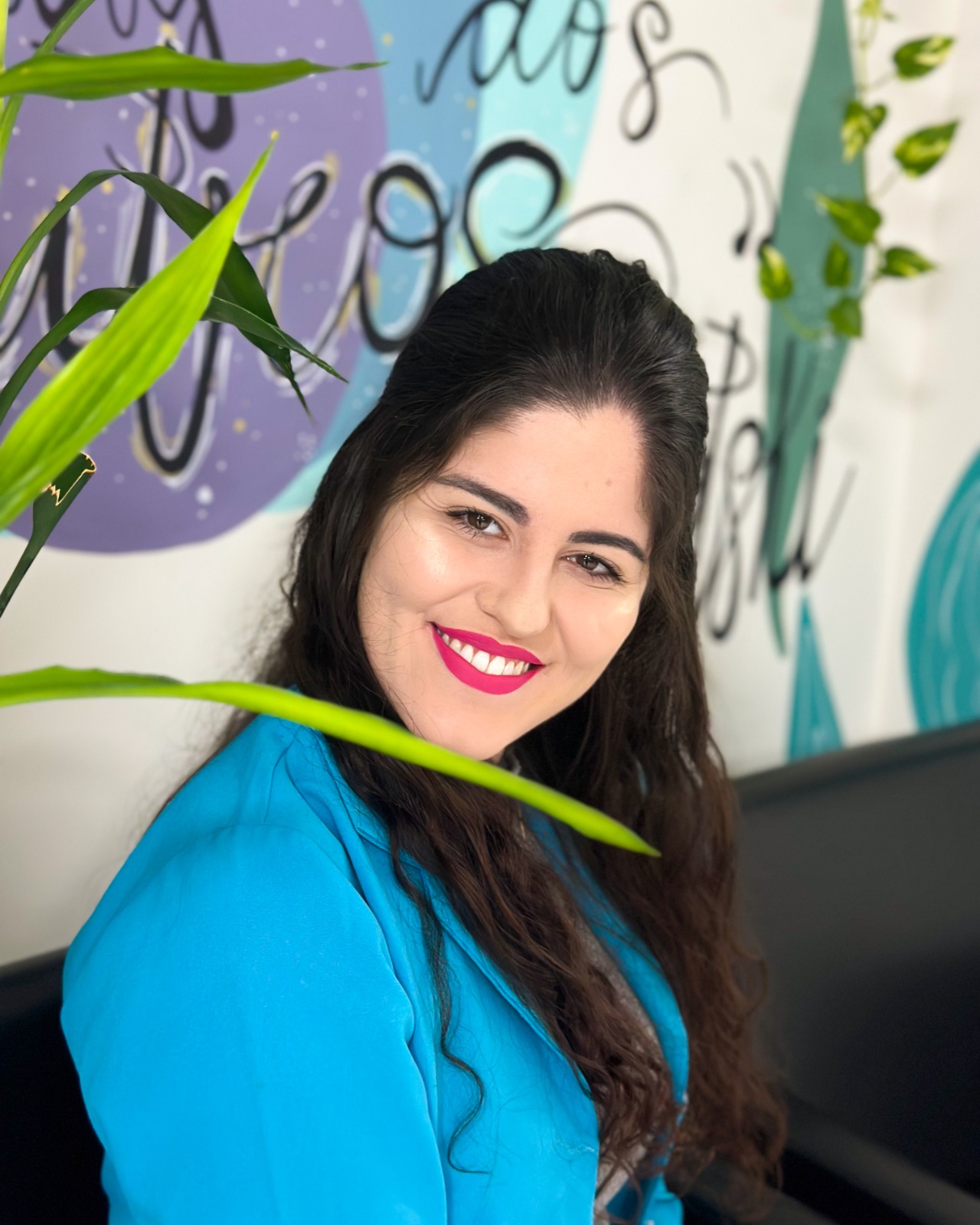 Laura Mendes sorrindo